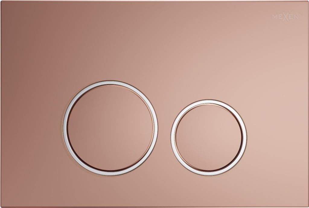 Mexen Fenix 05 Taste zur Betätigung der Spülung, Rosa Gold - 600505