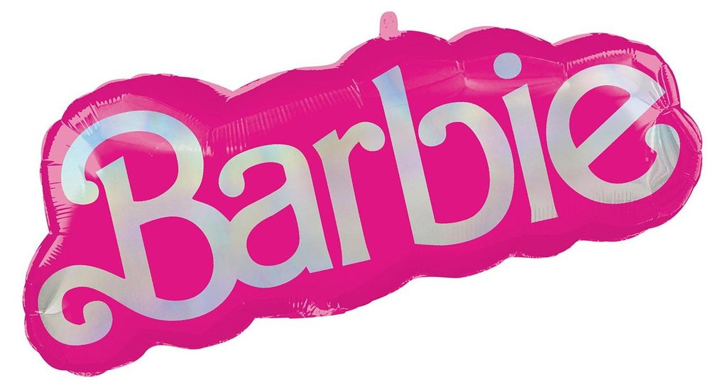 Barbie party fólie balón nápis ružová Obrázok produktu 
