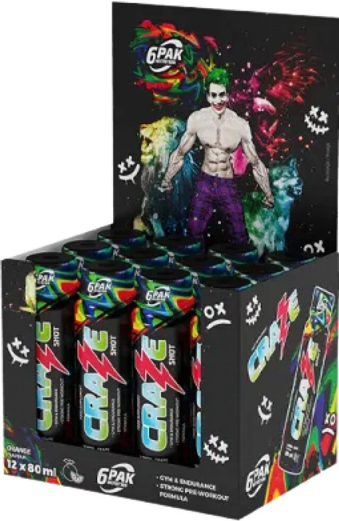 6PAK Nutrition | Craze Shot Orange Obrázek produktu 
