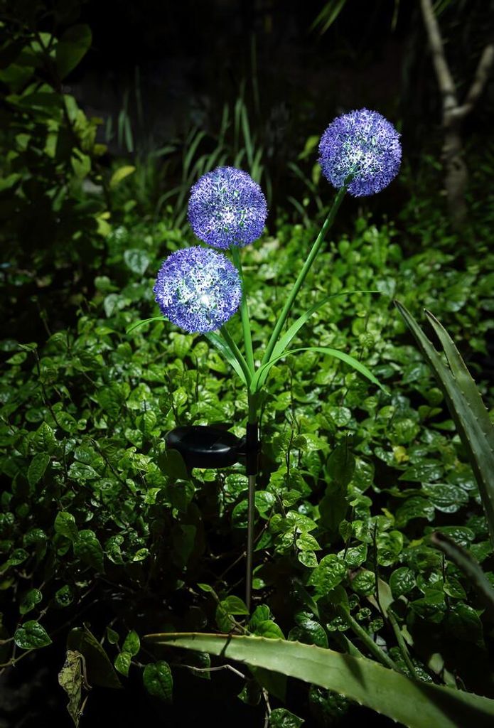 GLOBO 33599P Solarleuchte Edelstahl, 3x LED Produktbild 