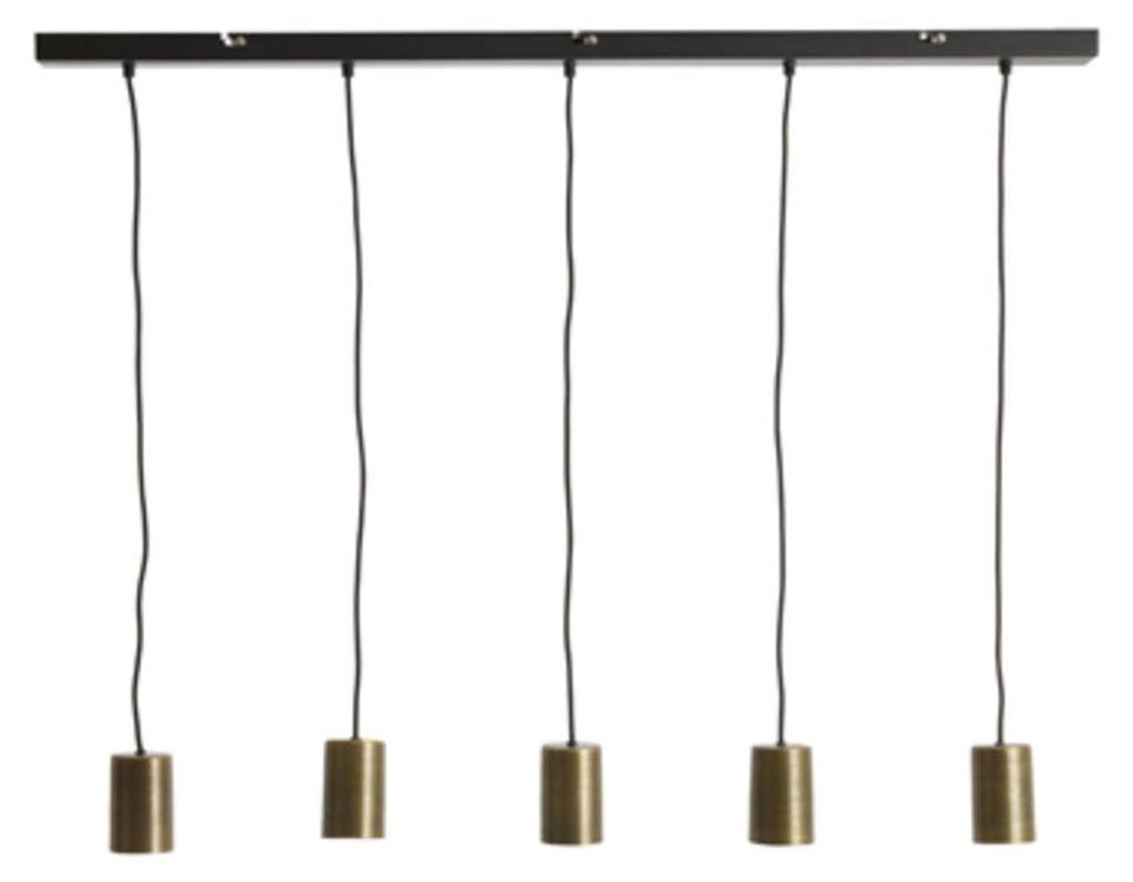 Light & Living - hängeleuchte - BRADLY - bronze - metall - große esstischlampe - E27 - 2946618