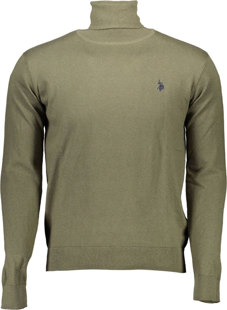 U.S. POLO ASSN. Pullover Herren Textil Grün SF9830 - Größe: 2XL