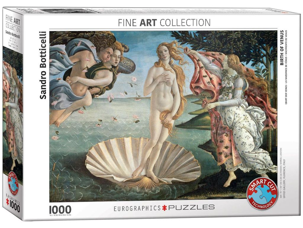 Puzzle 1000 Birth of Venus 6000-5001 Obrázok produktu 