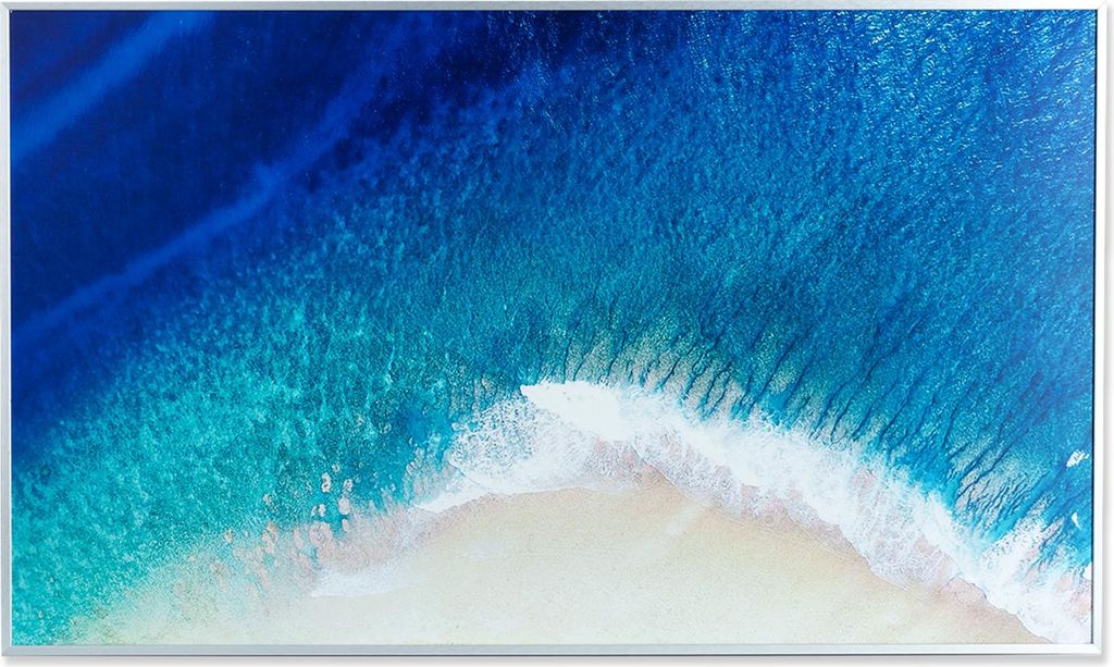 Klarstein Infrarotheizung mit Thermostat, 600W Elektroheizung, Bild-Infrarotheizung zur Wandmontage, IR mit Fernbedienung, Erkennung Offener Fenste...