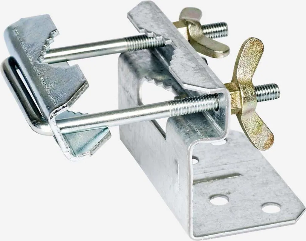 Support de mât terrasse Fuba DMF 600 en acier galvanisé pour parabole