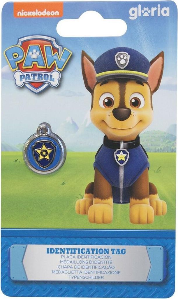 Identifikationsschild für Halsband The Paw Patrol Chase 20