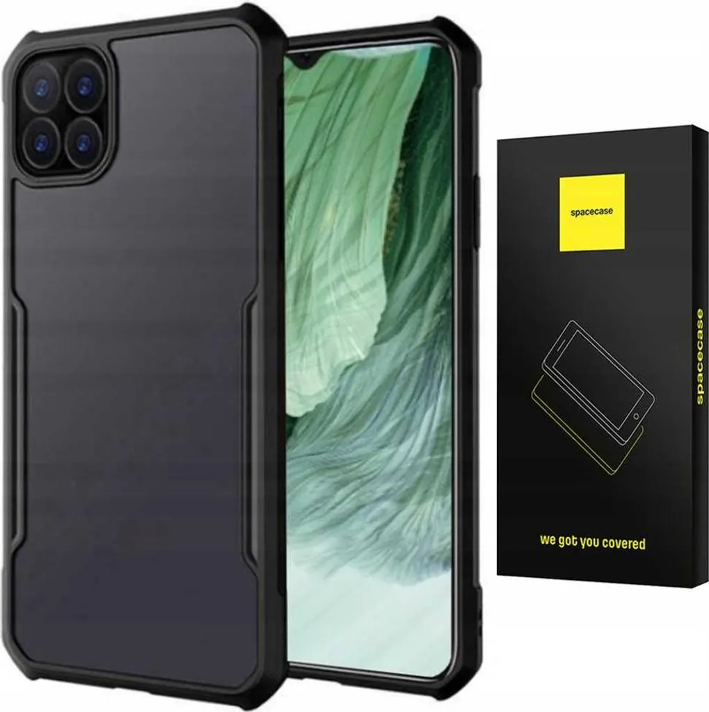 Protection arrière Oppo A73 2020 SPACECASE Beetle noire ultra robuste