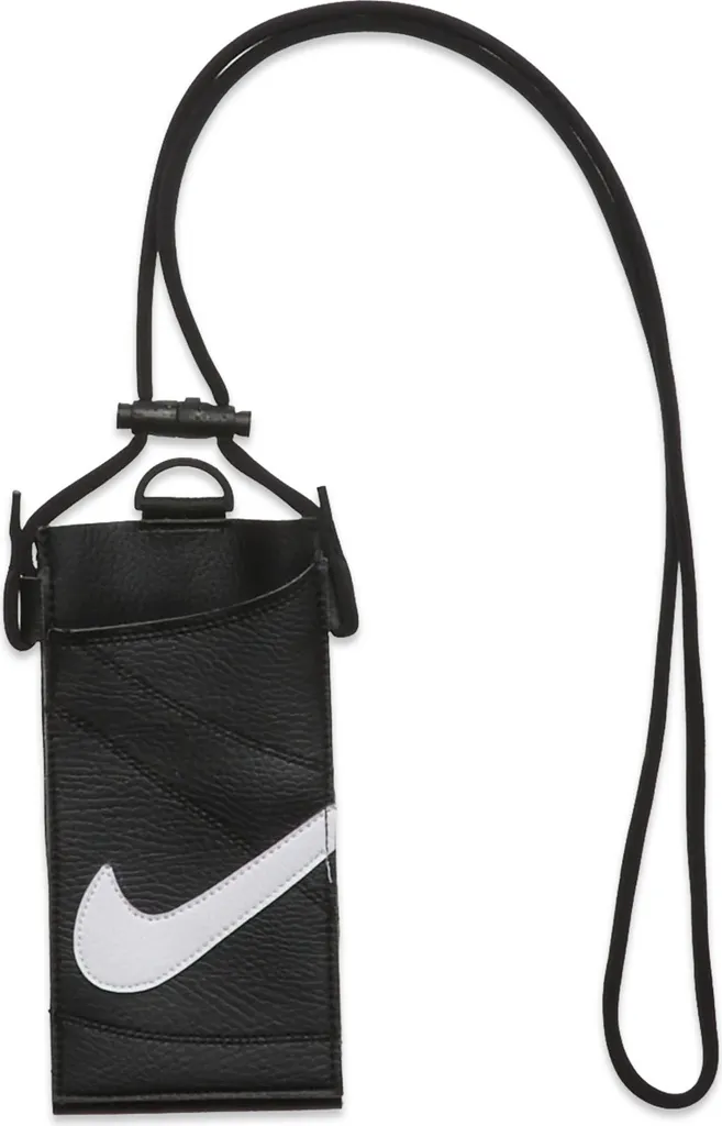Pochette Téléphone Nike Premium Crossbody Noire pour Smartphone et Cartes