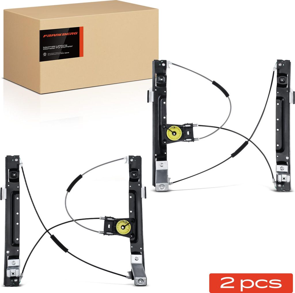 Frankberg 2x Fensterheber Hinten Links Rechts für Jaguar XJ X351 Bj ab 2010