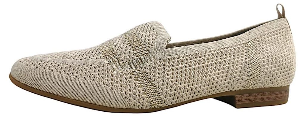 Jana Damenschuhe Halbschuhe Slipper Beige Freizeit, Schuhgröße:38 EU