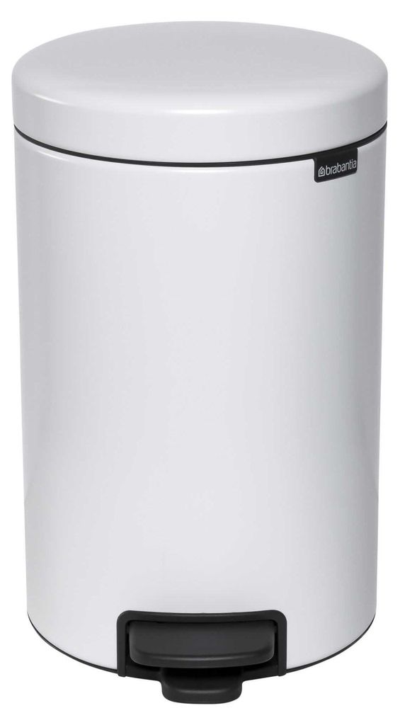 Brabantia Treteimer Newicon 12,0 L weiss Produktbild 