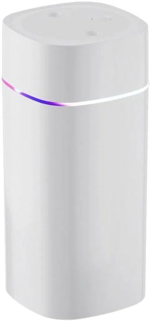 Petit humidificateur ultrasonique 600ml silencieux à double buse USB