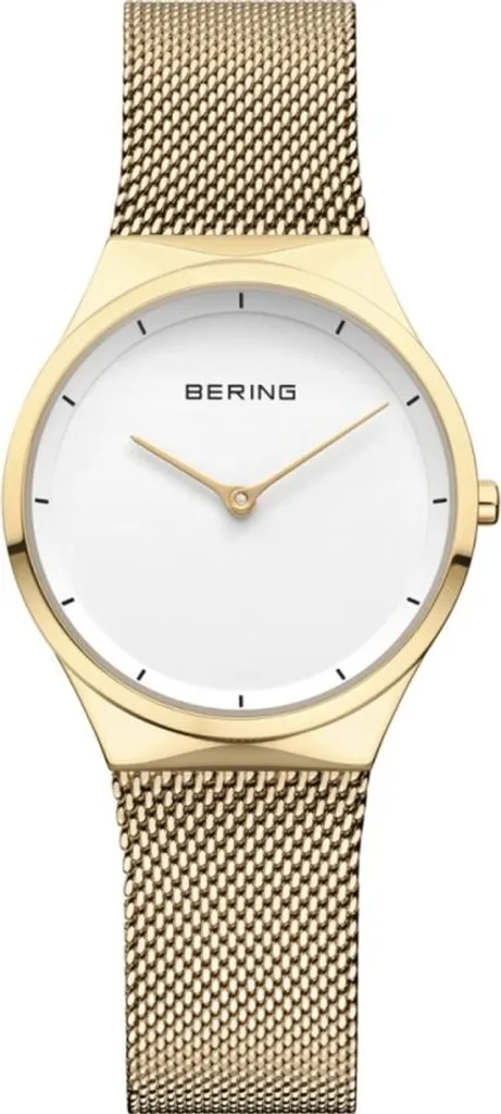 Montre Femme BERING Dorée Durable - Fini les Rayures sur votre Verre
