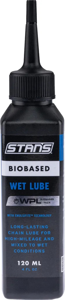 Lubrifiant chaîne VTT spécial pluie et boue Stans No Tubes Biobased