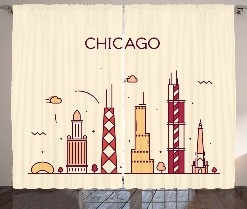Tende ABAKUHAUS Chicago 280x175 cm | Stile Rustico e Qualità Premium