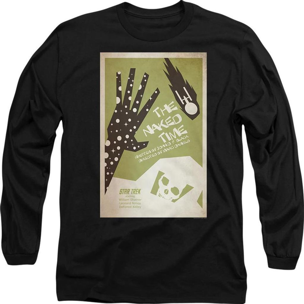 Star Trek - "The Original Series Episode 4" T-Shirt für Herren/Damen Uni TV9635 (M) (Schwarz)