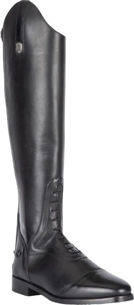 Bottes de campagne Moretta Tivoli pour extérieur et écuries - Cuir noir