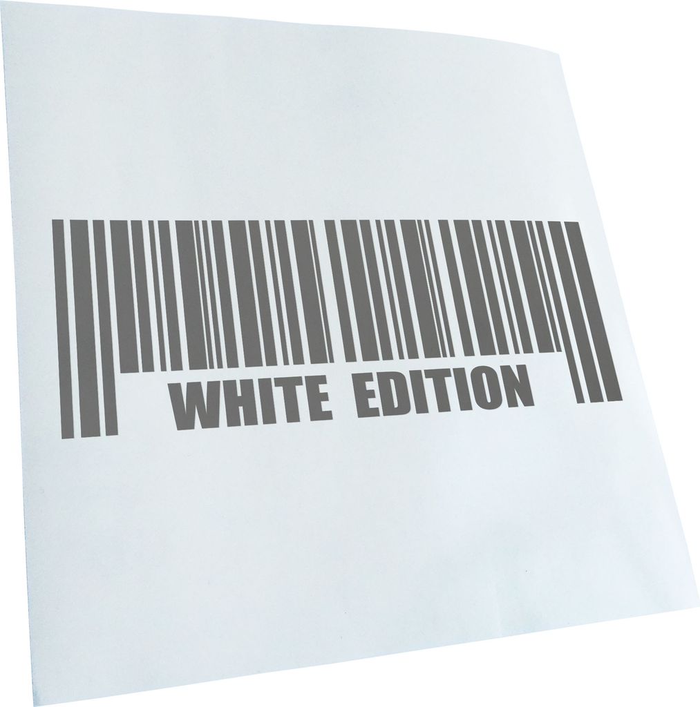 Kiwistar - Autoaufkleber - White Edition V2 - Grau - 24x8cm - Aufkleber für Auto, Laptop, Fahrrad, LKW, Motorrad Mehrfarbig JDM Decal Racing