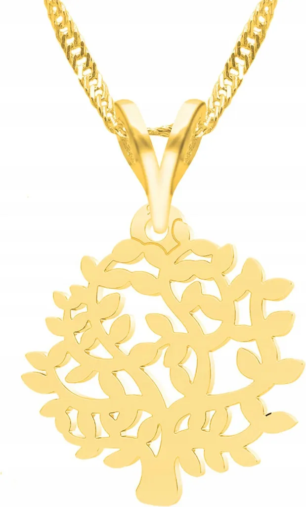 Girocollo Albero della Vita Argento 925 Dorato | Qualità Certificata