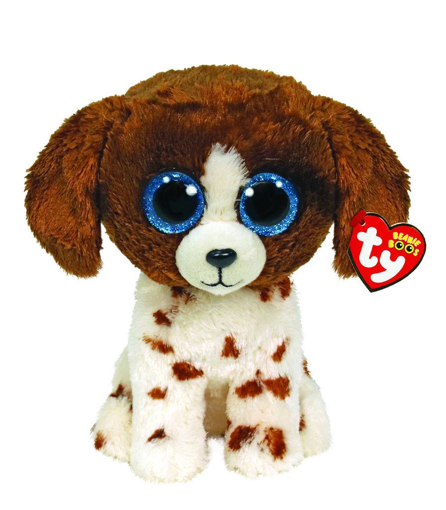 Ty Muddles Dog Beanie Boo Med Peluches - Main Image