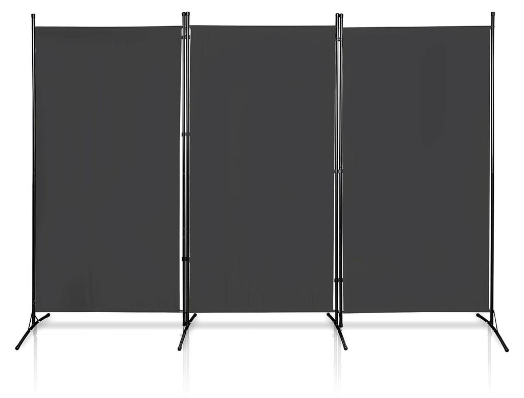 Paravent 260 x 180 cm Raumteiler Klappbar Freistehend, Garten Trennwand Sichtschutz Balkonbespannung Balkonsichtschutz Faltbildschirm für Büros, ...