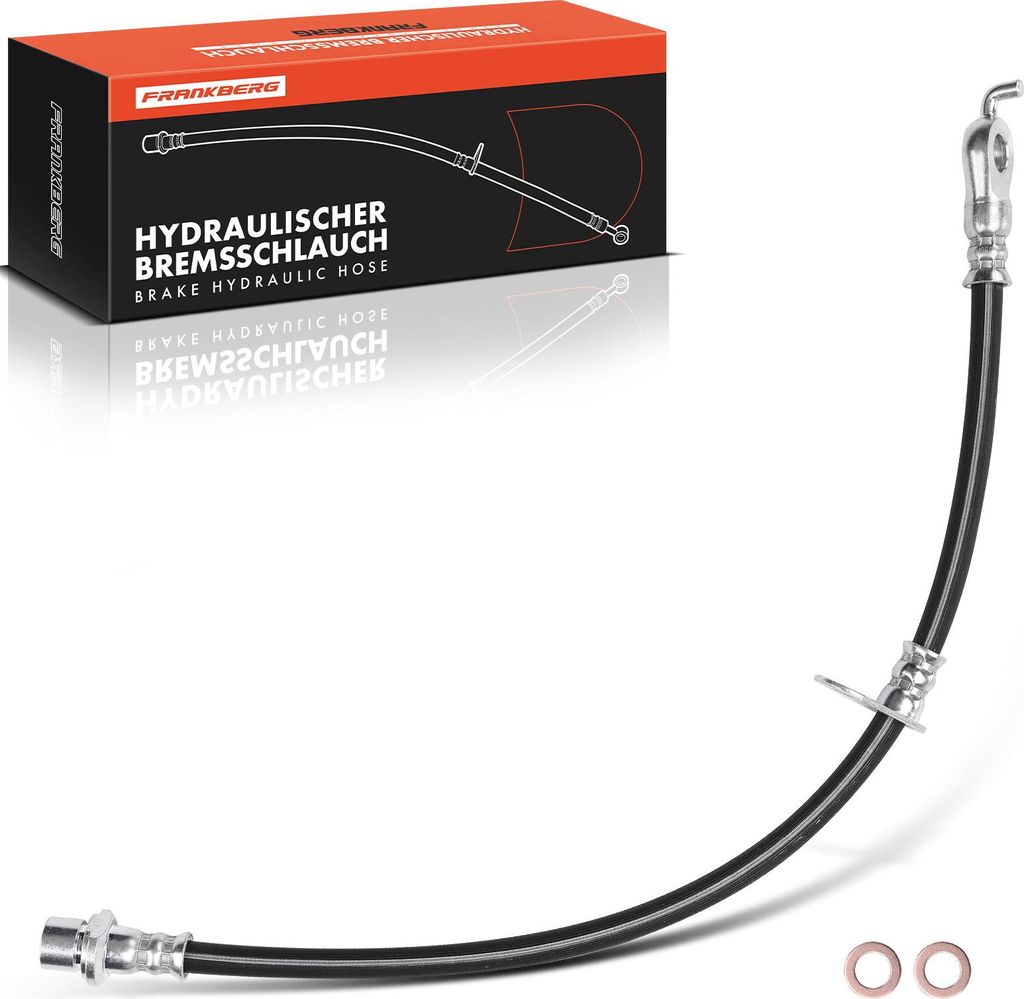 Frankberg 1x Bremsschlauch Bremsschläuche Vorderachse Links für Toyota Land Cruiser 200 J2 Lexus LX