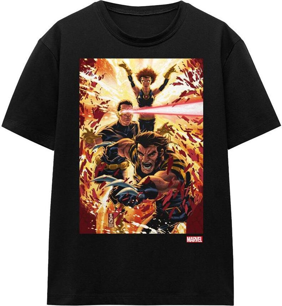 Marvel - "X-Men" T-Shirt für Herren/Damen Uni TV17088 (M) (Schwarz)