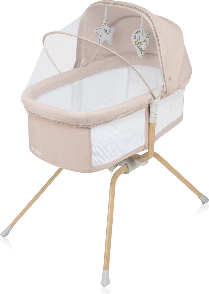 Lit d'Appoint Bébé 3 en 1 Lionelo Malin Evo Idéal pour Voyage et Maison