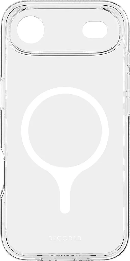 Decodificato, custodia iPhone Air serie MagSafe DropTec antiurto resistente, trasparente