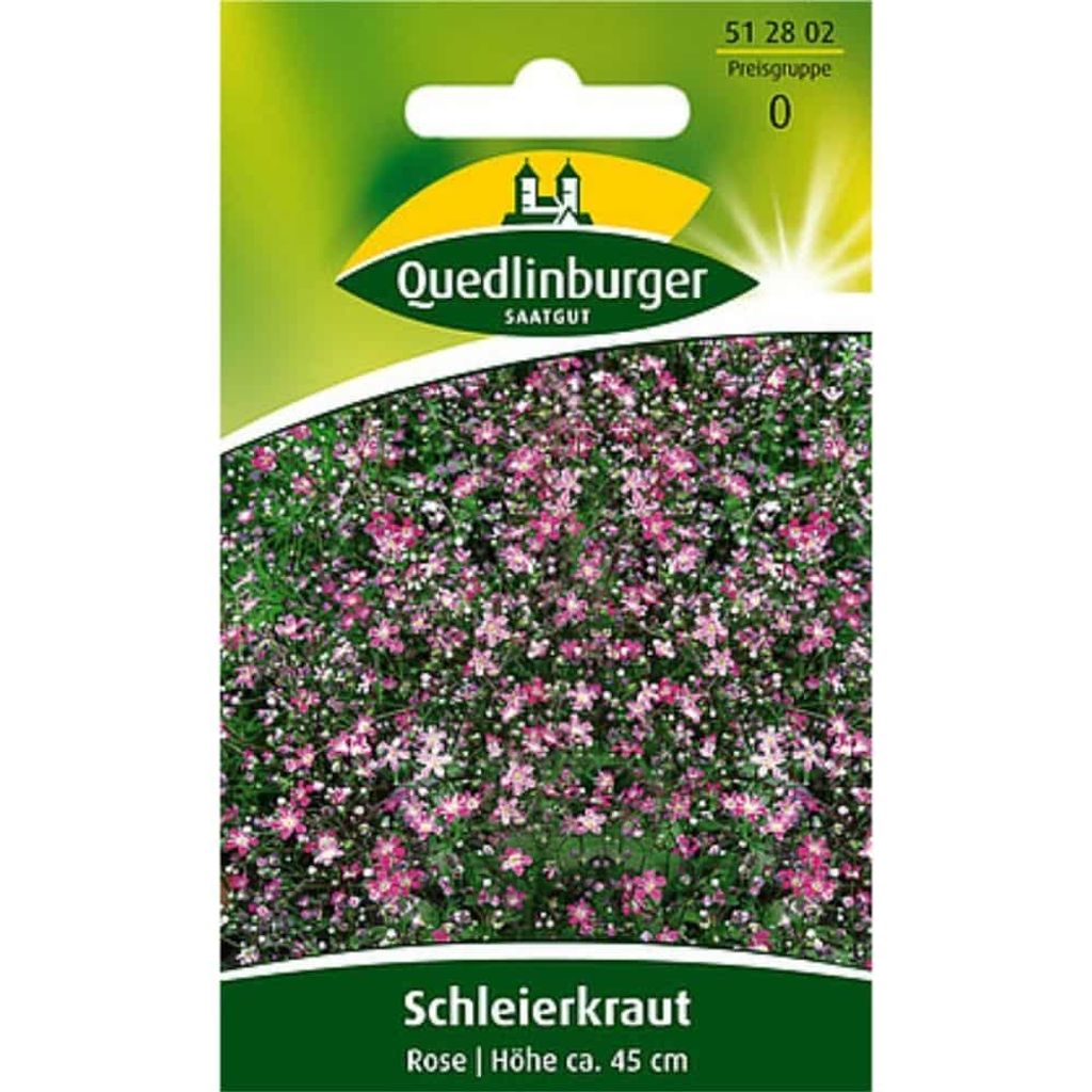 Quedlinburger Saatgut - Gypsophila rosa - Semi - 512802 Immagine del prodotto 