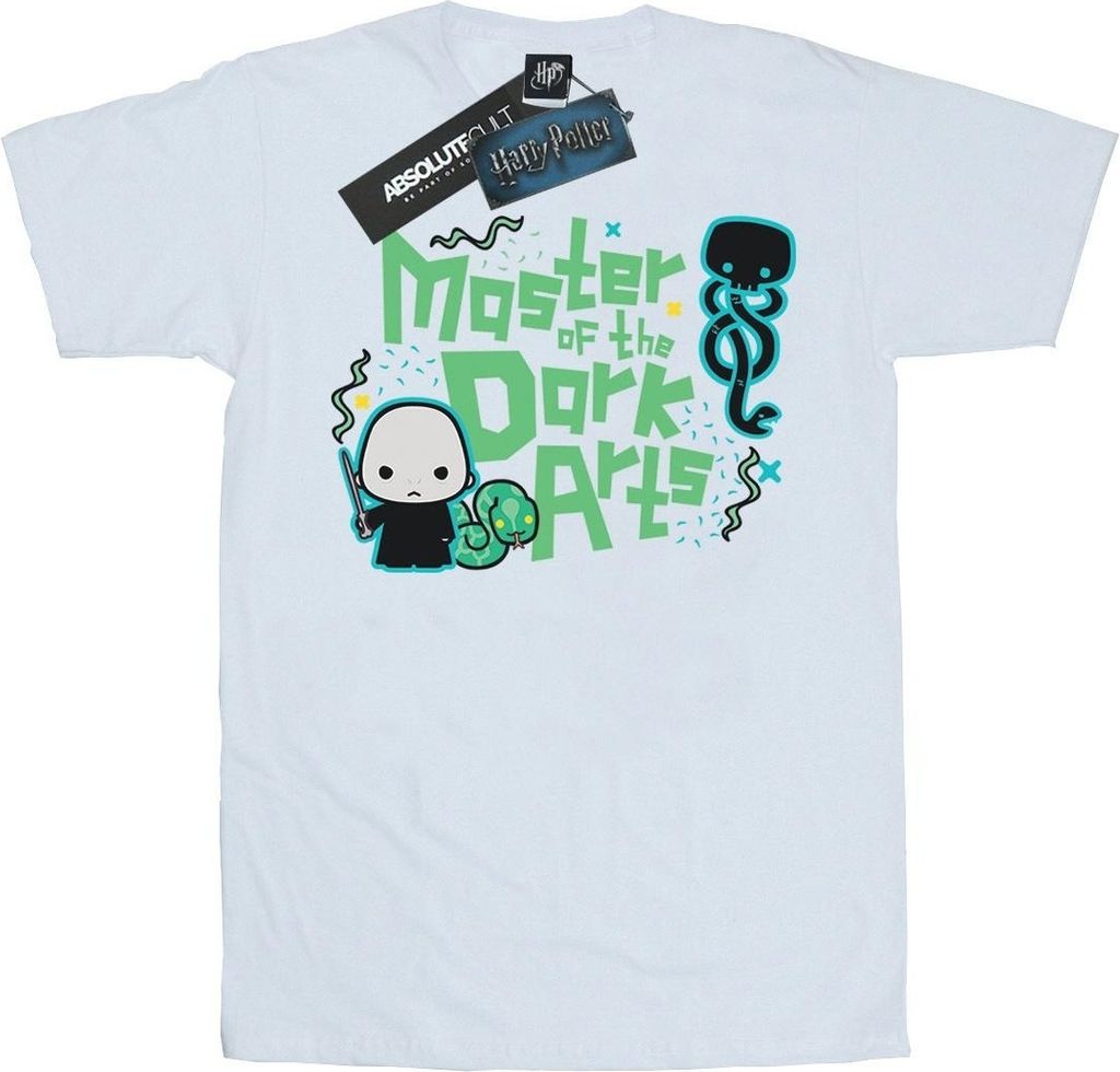 Harry Potter - "Voldemort Dark Arts Junior" T-Shirt für Damen BI26399 (XL) (Weiß)