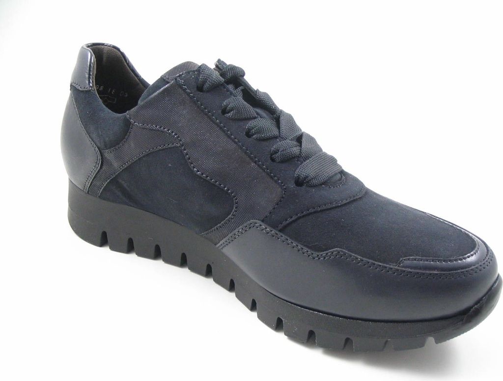 Gabor Damen Schnürschuhe bequem blau Gr. 51/2