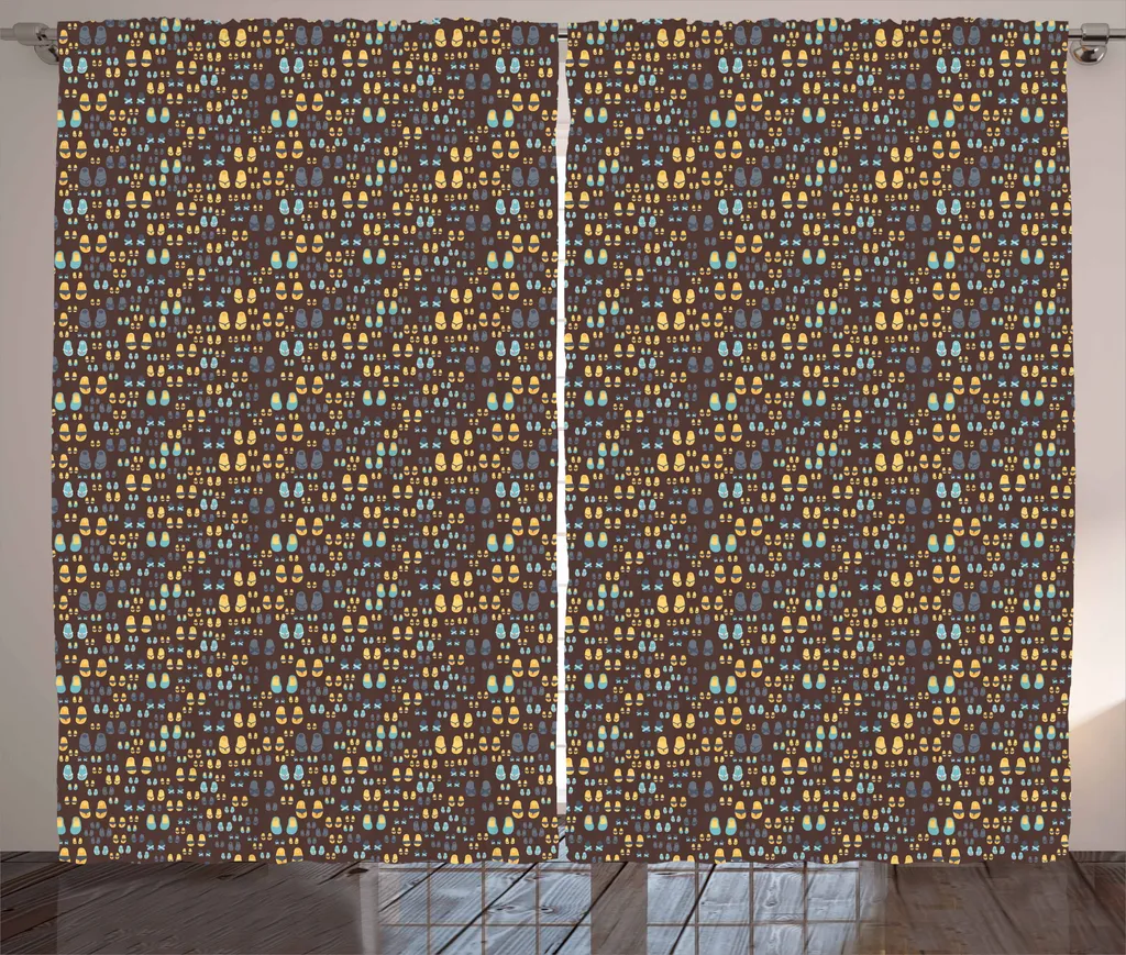 Tende ABAKUHAUS Infradito 280x175 cm - Tessuto Rustico per Soggiorno