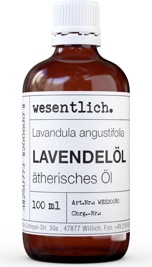 Lavendelöl (100ml) - naturreines, ätherisches Öl von wesentlich