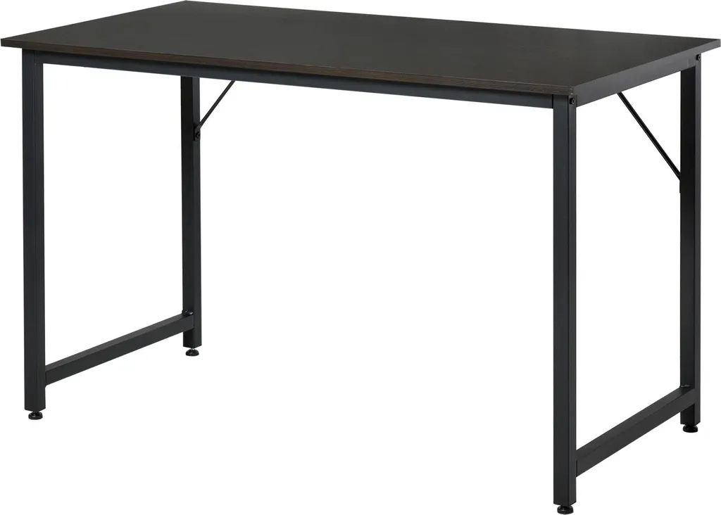 Bureau home office stable sans vacillement table ordinateur montage rapide