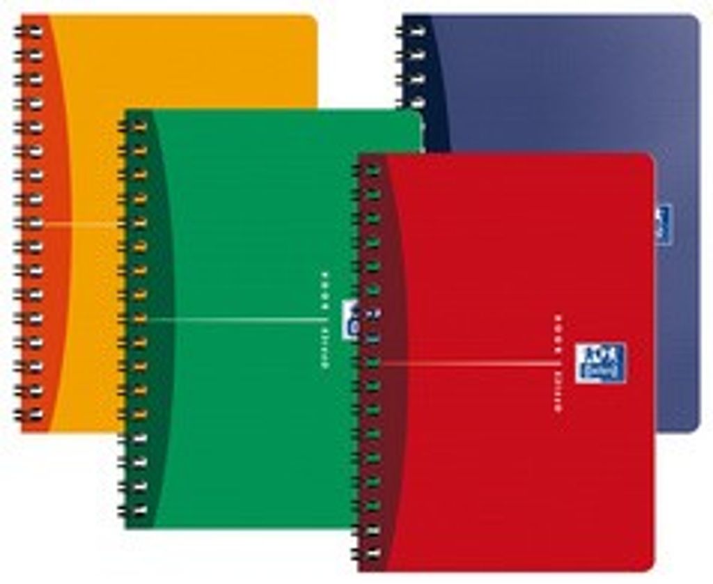 Oxford Office Spiralheft 110 x 170 mm kariert 50 Blatt