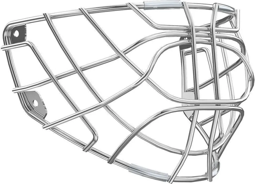 Grille de gardien de but CCM Pro Cat-Eye SR Senior M Chrome - Haute Protection
