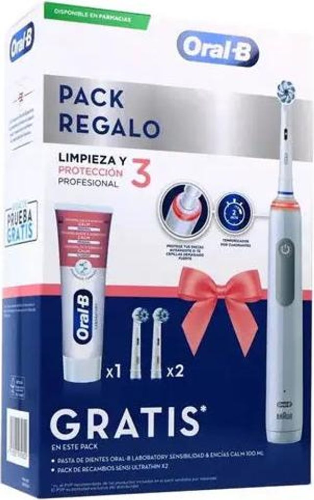 Oral-B Professional Cleaning 3 Electric Brush Set 4 Pieces
