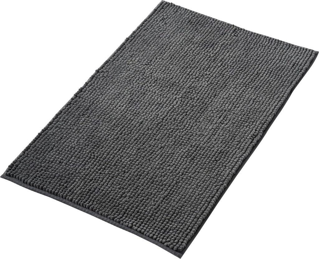 Badematte rutschfest | Als Badteppich Set kombinierbar | Badezimmerteppich Badvorleger waschbar aus Chenille | Duschvorleger fš¹r Dusche, Badewan...