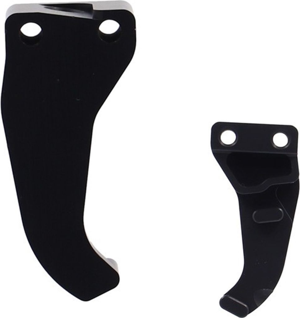 XLC KS-X11 Kickstand Mounting Plate für Ghost Riot/E-Riot KSA18/ØM5 inkl 2xM6, schwarz
