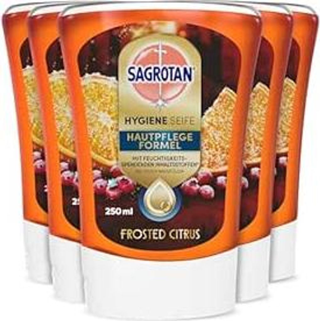Sagrotan No-Touch Nachfüller Frosted Citrus Winter Limited Produktbild 