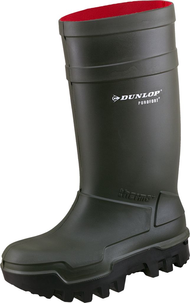 Dunlop Purofort Thermo+ full safety S5 CI SRC Winterstiefel - Größe 48 - grün