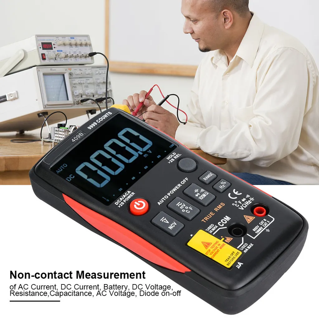 Multimètre Numérique RM409B Solution pour Tester les Pannes de Tension LCD