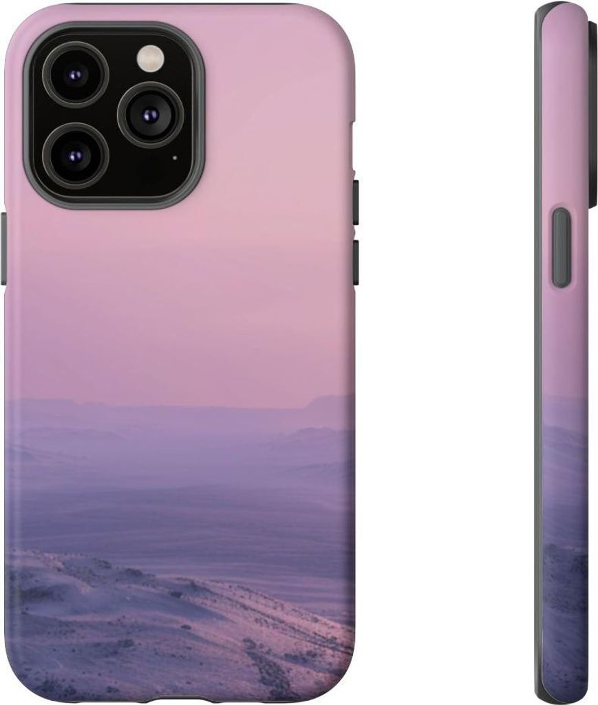 Fremde Zwillingssonnen-Landschaft – Hülle Kompatibel mit iPhone 14 Pro Max
