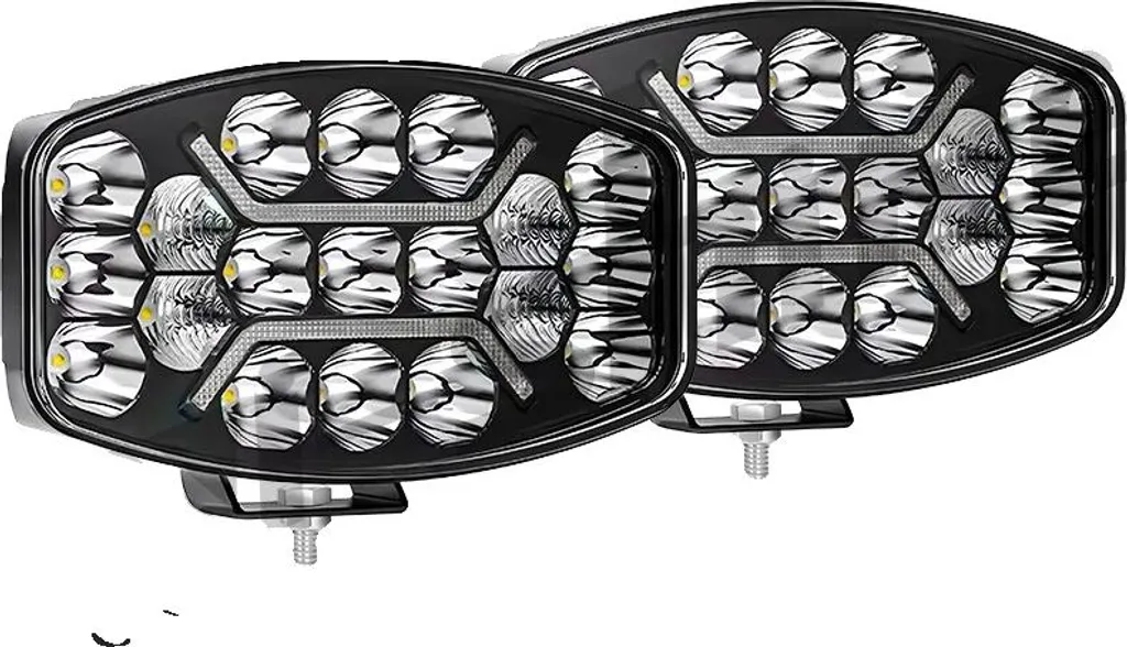 Éclairage pour tracteur et camion lampe ovale 10 pouces lot de 2 LED