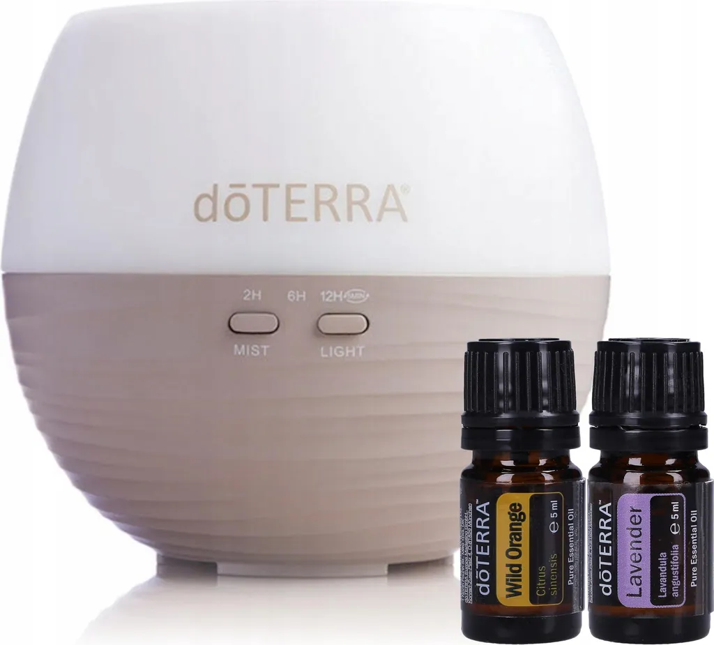 Diffuseur Petal 2.0 Silencieux à Large Diffusion et Lot d'Huiles 5ml