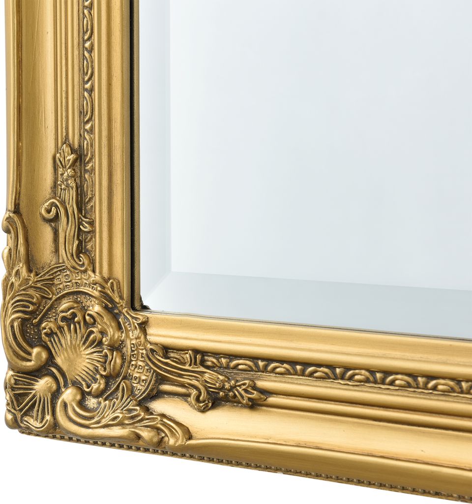 Wandspiegel Barock 132 x 42 cm Gold Ganzkörperspiegel im Produktbild 6