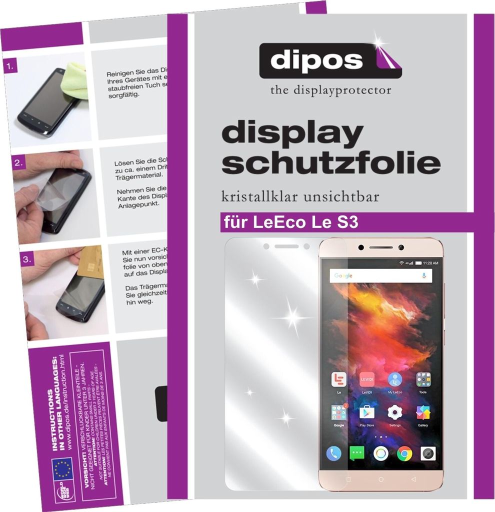 IK 2x dipos Crystalclear LeEco Le S3