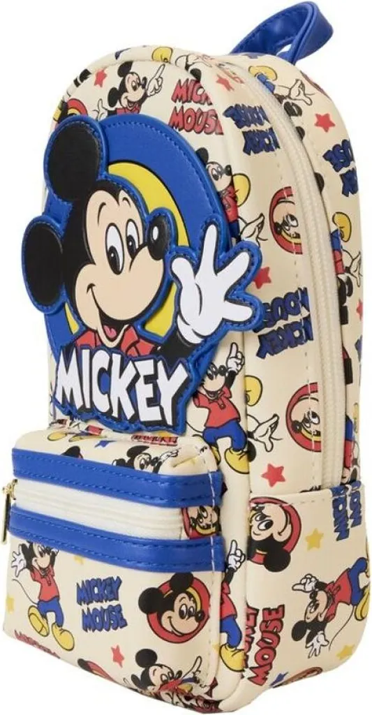 Trousse Mickey Mouse Federmappe Disney avec Fermeture Zip Résistante