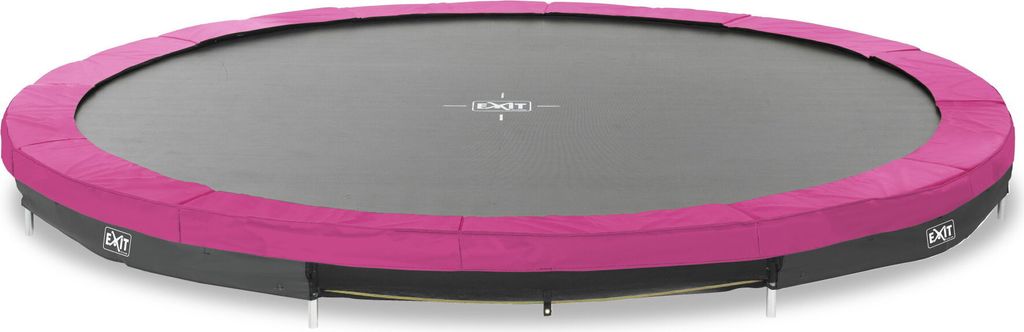 EXIT Silhouette Sporttrampolin ø427cm, Bodentrampolin, Produktbild 